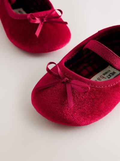 Red Baby Ballet Shoes
