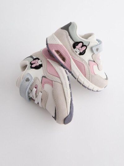 Minnie Mouse Elastic Lace Chunky Trainers