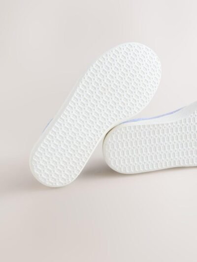 Purple Glitter Lilo & Stitch Lace-Up Lifestyle Trainers