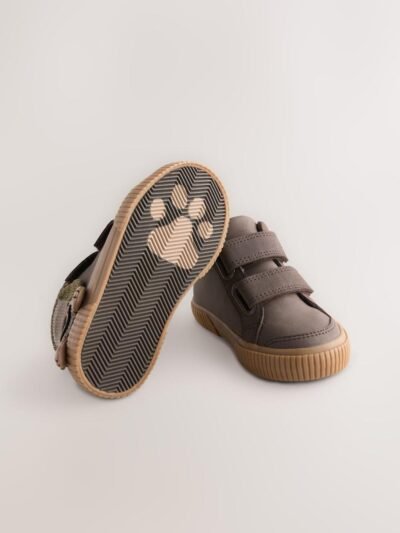 Chocolate Brown Dog Standard Fit (F) Touch Fastening Boots