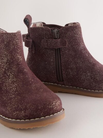 Chocolate Brown Wide Fit (G) Chelsea Ankle Boots