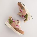 Multi Standard Fit (F) Elastic Lace Touch Fasten Trainers