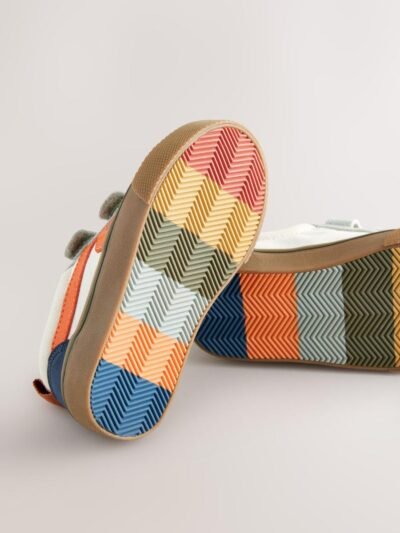 Multi Standard Fit (F) Touch Fastening Skate Trainers