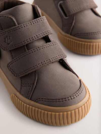 Chocolate Brown Dog Standard Fit (F) Touch Fastening Boots