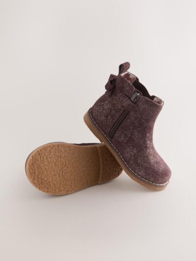 Chocolate Brown Wide Fit (G) Chelsea Ankle Boots