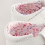 White Leather Baby T-Bar Shoes