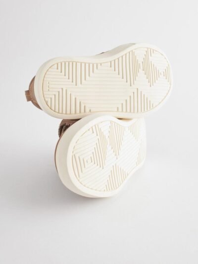 Tan Brown Wide Fit (G) Warm Lined Chukka Boots