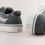 Khaki Green Standard Fit (F) Touch Fastening Skate Trainers