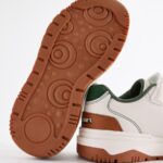 Neutral Minecraft Touch Close Elastic Lace Trainers