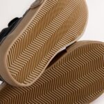 Black Standard Fit (F) Touch Fastening Skate Trainers