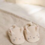Cream Bunny Baby Slip-On Shoes