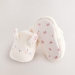Cream Bunny Baby Slip-On Shoes