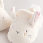 Cream Bunny Baby Slip-On Shoes
