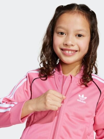 adidas Originals Pink Adicolor SST Little Kids Tracksuit