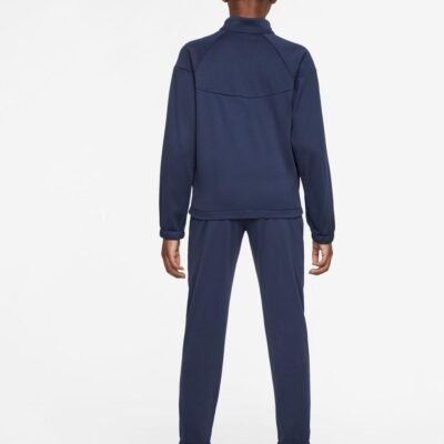 Nike Midnight Navy Dri-Fit Poly Zip Through Tracksuit