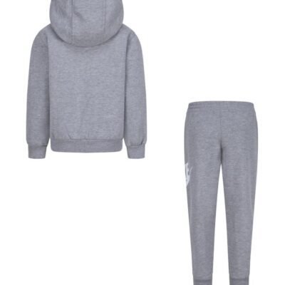Nike Grey Little Kids Club Fleece Tracksuit Set
