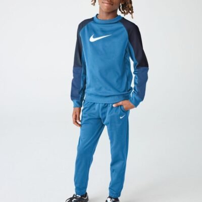 Nike Photo Blue Dri-FIT Poly Crew Tracksuit