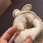 'QDD' Fleece-Lined Bear Booties