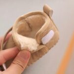 Quilted Bear High-Top Pram Shoes
