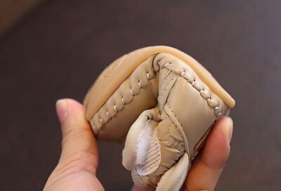 'QDD' Fleece-Lined Bear Booties