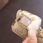 'QDD' Fleece-Lined Bear Booties
