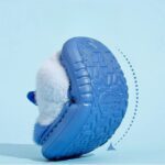 Paw Patrol Chase Plush Slippers – Premium Blue Kids Slides