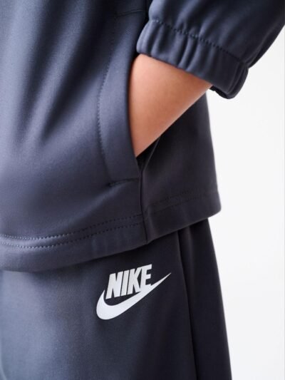 Nike Grey Little Kids Lifestyle Essentials Poly Tracksuit