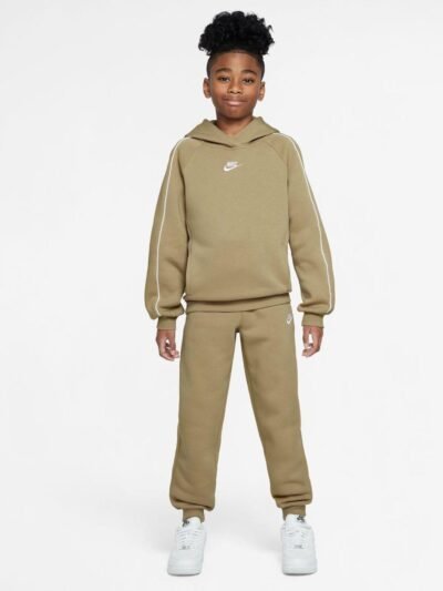 Nike Parachute Beige Club Fleece Tracksuit