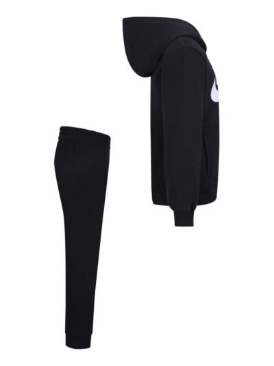 Nike Black Little Kids Club Fleece Tracksuit Set