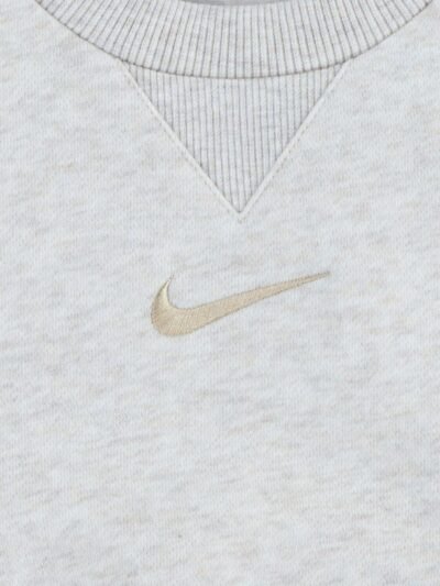 Nike Cream Little Kids Essential Marl Crew Tracksuit Set