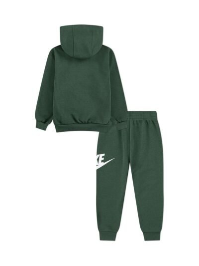 Nike Green Little Kids Club Fleece Tracksuit Set