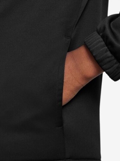 Nike Black Dri-Fit Poly Zip Through Tracksuit