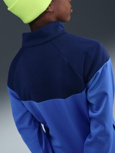 Nike Comet Blue Dri-Fit Poly Zip Through Tracksuit