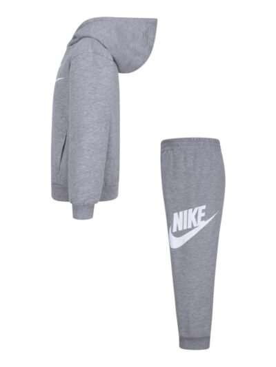 Nike Grey Little Kids Club Fleece Tracksuit Set