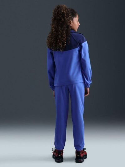 Nike Comet Blue Dri-Fit Poly Zip Through Tracksuit
