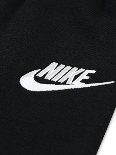 Nike Black Little Kids Club Half Zip and Wide Leg Joggers Tracksuit Set