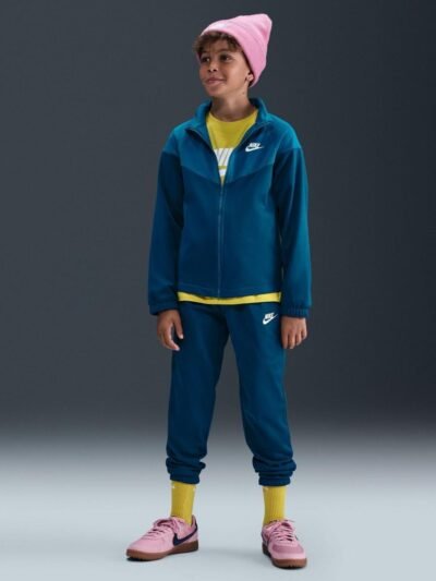 Nike Blue Force Dri-Fit Poly Zip Through Tracksuit