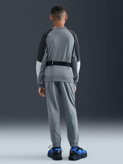 Nike Smoke Grey Dri-FIT Poly Crew Tracksuit