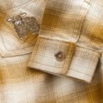 Yellow Check Zip Thru Long Sleeve Shirt and T-Shirt Set