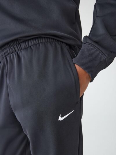 Nike Black Dri-FIT Poly Crew Tracksuit