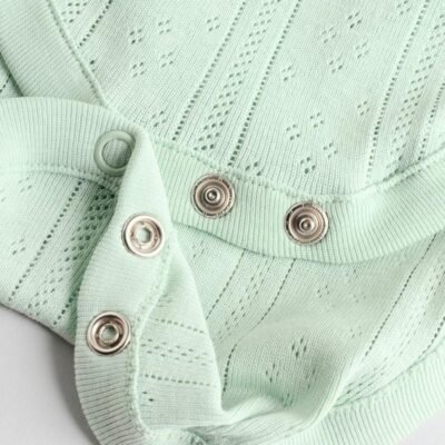 Pastel 5 Pack Vest Pointelle Baby Bodysuits