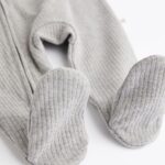 Neutral Milk Club Baby Two Way Zip 100% Cotton Sleepsuits 3 Pack
