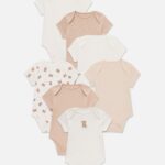 7pk Short Sleeve Bodysuits