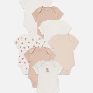 7pk Short Sleeve Bodysuits