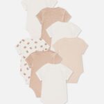 7pk Short Sleeve Bodysuits