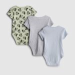 3pk Disney's Mickey Mouse and Donald Duck Room to Grow Newborn Bodysuits