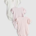 3pk Disney's Minnie Mouse Room to Grow Newborn Bodysuits