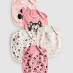 5pk Disney’s Minnie Mouse Bibs