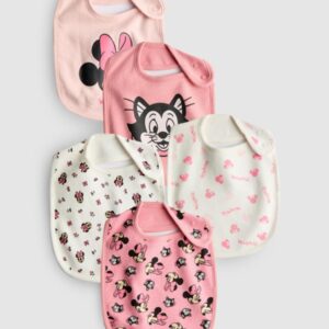 5pk Disney’s Minnie Mouse Bibs