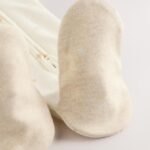 Ecru I Love My Mummy Two Way Zip Baby Sleepsuit